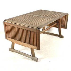 TRÄGÅRDSBORD, teak, Jutlandia.