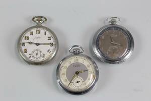 FICKUR, 3 st, Junghans, Ruhla samt Atlantic