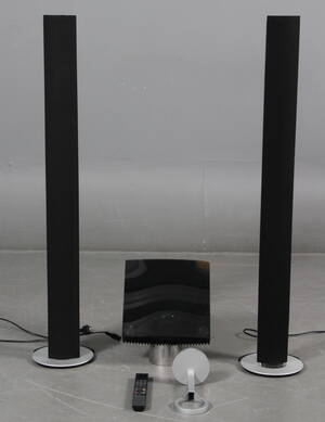 Bang Olufsen. Beosound 4, samt et par BeoLab 6000 højttalere 3