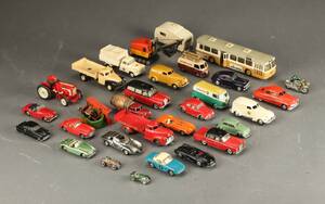 Samling modelbiler Tekno, lego, Lensey, Vilmer samt Tekno electromotor. 30