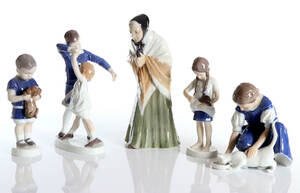 DANSKA FIGURINER, FEM ST