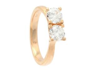 TVILLINGRING, 18K