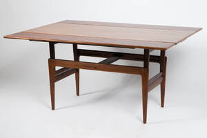 Kai Kristiansen für Vildbjerg Møbelfabrik, Elevator-Table Treppentisch Couchtisch Esstisch, Holz