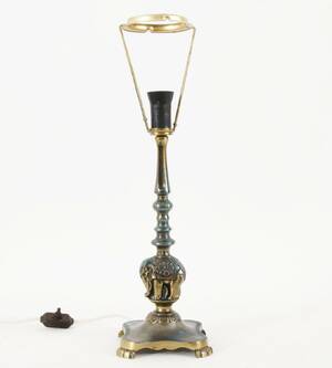 Bordslampa, omkring 1900-talets mitt