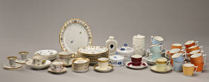 Kgl. P. Diverse porcelænsdele 61