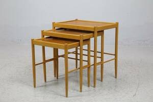 SATSBORD, 3 delar, teakbok, 19501960-tal