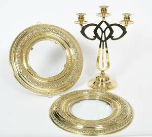 Jugendkandelaber och ramar 181900-tal