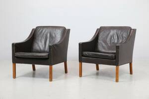 BØRGE MOGENSEN, fåtöljer, ett par, modell 2209, Danmark