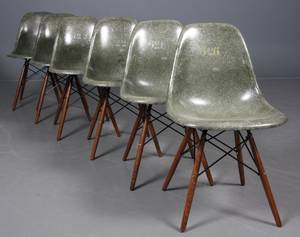 Charles Eames Seks army skalstole model DSW 6