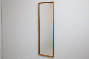 SPEGEL, teak, Eriksmålaglas, 19501960-tal