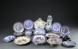 Wedgwood mfl. Samling diverse fajance ca. 43