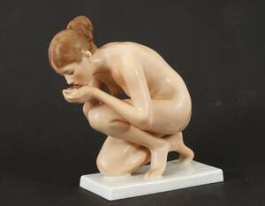 Figurin i porslin, Ernst Wenck för Rosenthal
