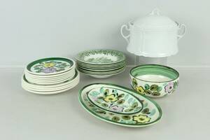 SERVISDELAR, bl.a. Julia, Bavaria, Country Style, Staffordshire, England