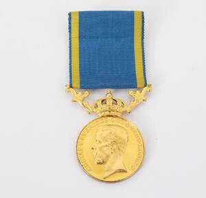 Medalj i guld, För Nit och Redlighet i rikets tjänst, 1940