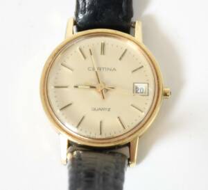Armbandsur, Certina, 14-k guld