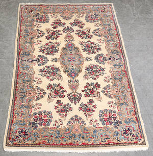 Persisk Kirman tæppe, 220x118 cm.