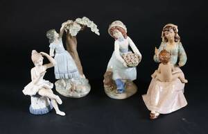 Lladro, Nadal m.m. Samling af porcelænfigurer 4