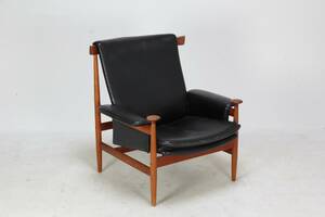 Finn Juhl 1912-1989 Bwana lænestol af teak