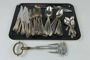 BESTICKUPPSATS, 53 delar, Haga, nysilver, samt grillbestick, 2 st
