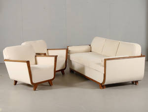 Salongsgrupp i Art Deco, 1930 tal. 3