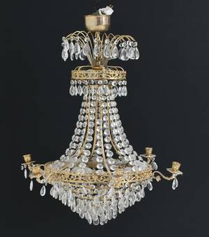 Kristallkrona, Gustaviansk stil