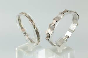 ARMBAND, 2 st, silver