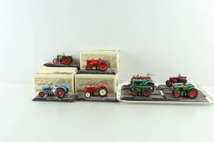 SAMLARTRAKTORER, 10 st, bl.a. Bolinder Munktell, Porche Master, Editions Atlas Collection