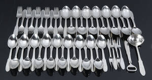 Georg Jensen. Mitra, bestik af stål 47
