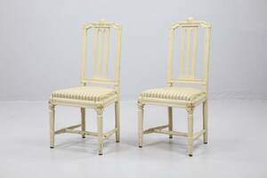 STOLAR, ett par, gustavianska, 17701780-tal