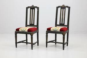 STOLAR, ett par, gustavianska, 17701780-tal
