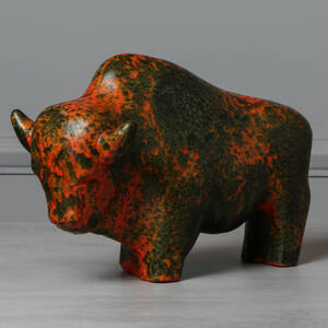 KURT TSCHÖRNER OTTO GERHARRZ, skulptur, Ruscha Keramik, Tyskland, 1960-tal