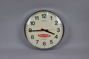 Seiko väggklocka med Fuji Film reklam