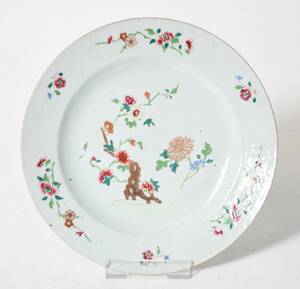 Tallrik, Qianlong, 1736-95, Kina