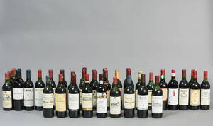 Samling Bordeaux vine m.m. bl.a. Baron Philippe de Rothschild Mouton Cadet m.m. 40