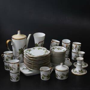 KAFFESERVIS, 43 delar, Hackefors porslin.