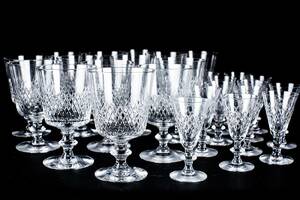 GLASSERVIS, 26st, Diamant, Vicke Lindstrand, Kosta