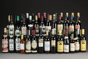 Diverse vin og likør 48