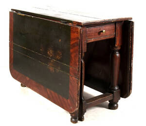 SLAGBORD, originalmålat, barock, 161700-tal.