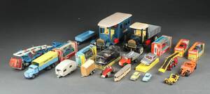 Samling modelbiler, Lesney, Corci, Tekno Schuco mm. 23