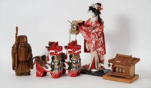 Parti 5 delar, mestadels Japan