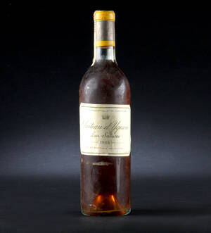 1 fl. Chateau dYquem, Sauternes, Lur Saluces 1965