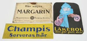 Reklamskyltar 3st