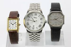 ARMBANDSUR, 3 st, bl.a. Hugo Boss, Certina Asea 100 år, 1980-2000-tal