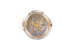 Eterna-Matic, ombyggt armbandsur, 36,5 mm, 1950, vitmetall