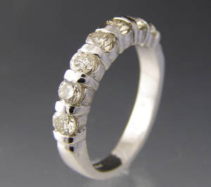 Alliance ring ca. 0.85 ct.