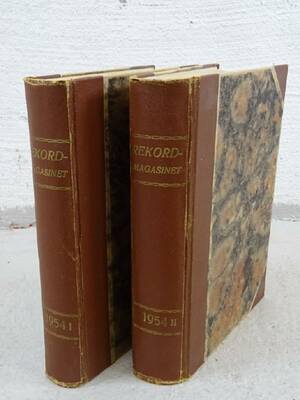 Rekordmagasinet 1954 2st böcker A69