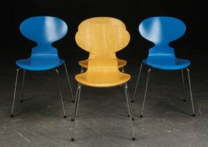 Arne jacobsen, fire stole, myren 4