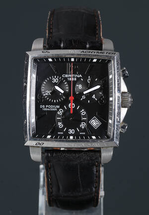 Certina DS Podium Chronograph herrearmbåndsur af stål