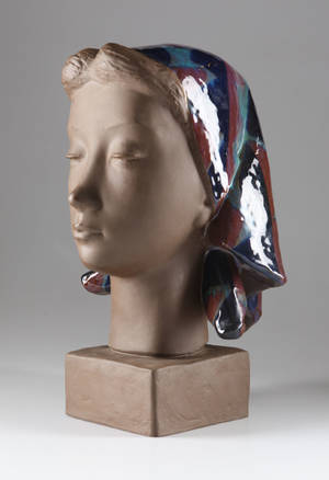 Johannes Hedegaard, Aluminia. Figur