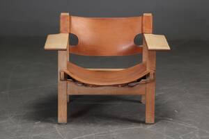 Børge Mogensen. Den Spanske stol af egetræ, model 2226